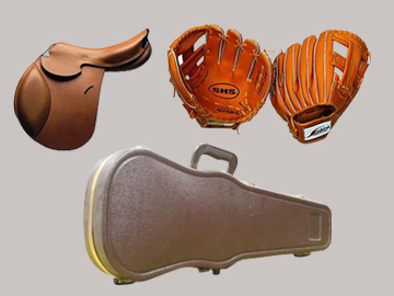 Baseball glove, for saddle, harness sewing